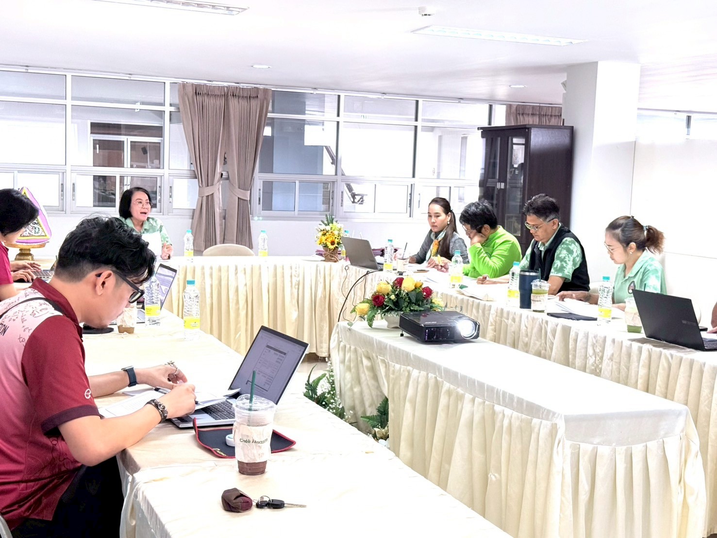 ประชุมคณะทำงานหัวหน้าหน่วยจัดการงานวิจัยและพันธกิจสัมพันธ์ (RMU) ครั้งที่ 2/2568 